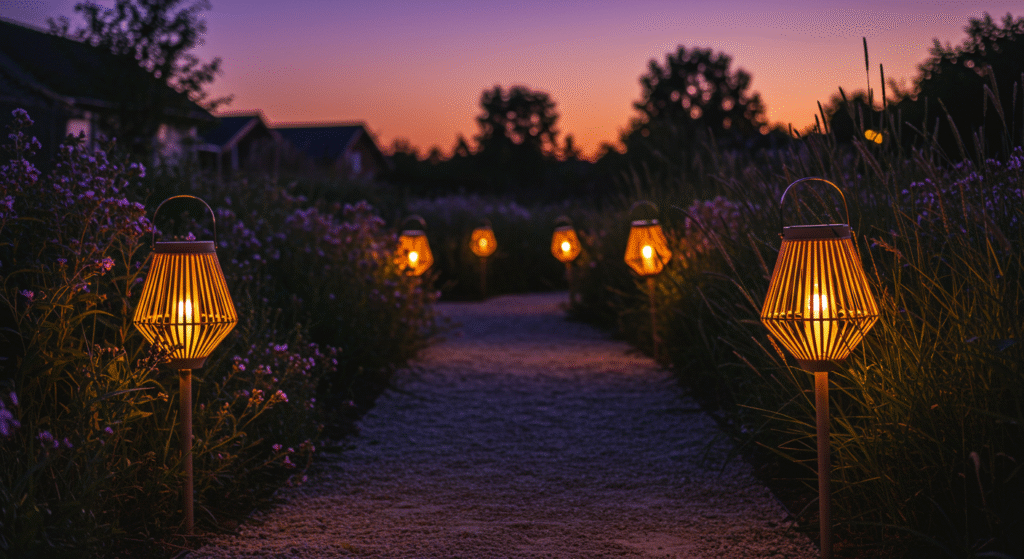 outdoor solar lanterns