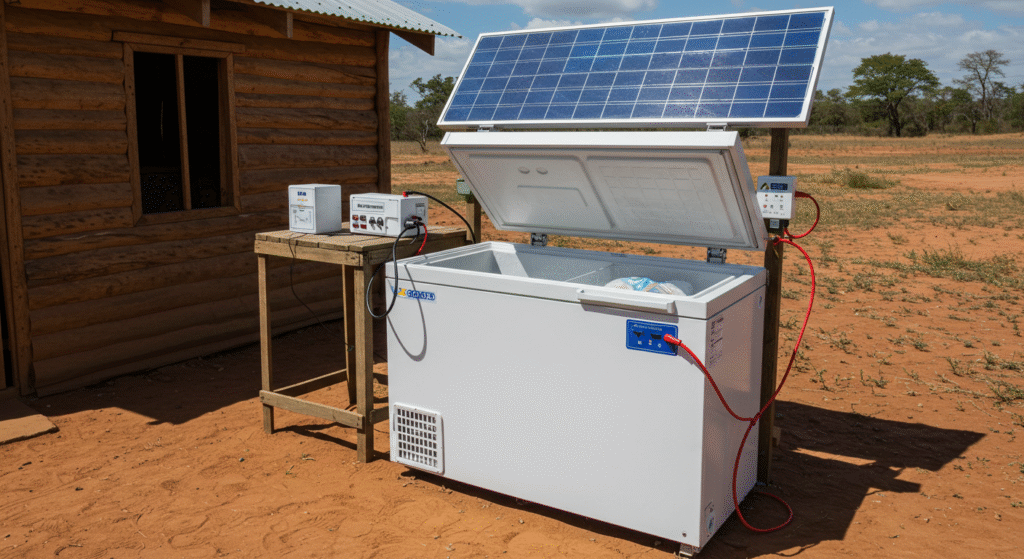 12v solar freezer