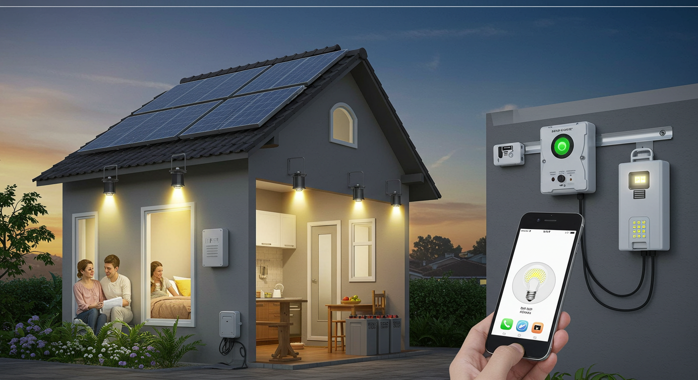 solar home power system