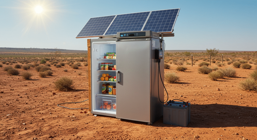 solar fridge freezer