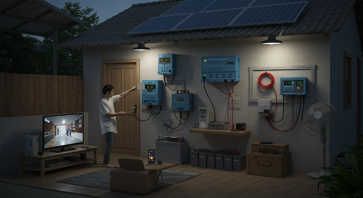 solar energy system complete