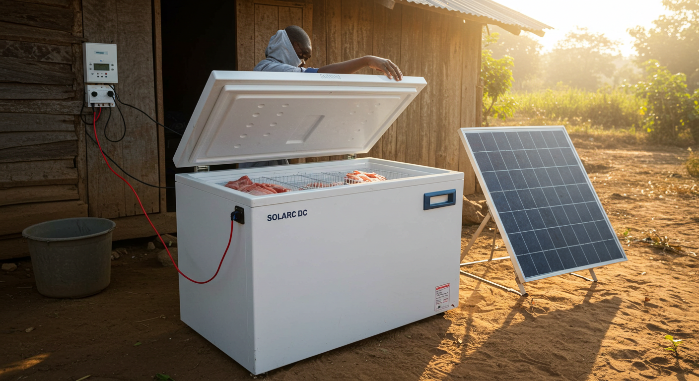 solar dc freezer