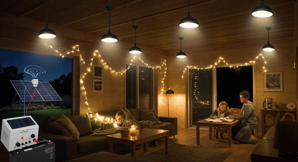 indoor solar lights for home