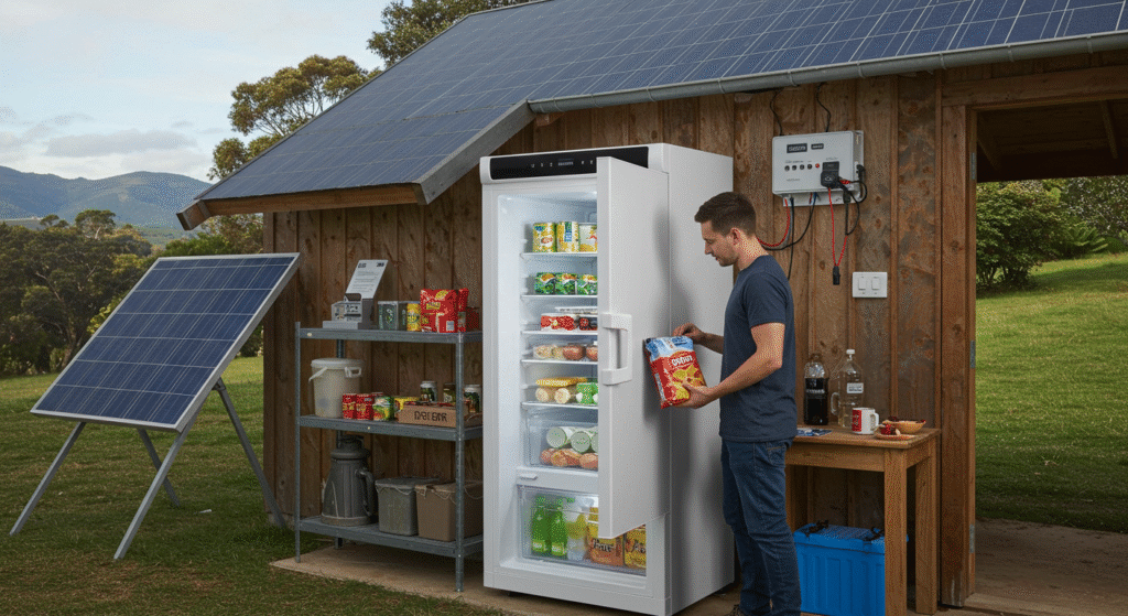dc fridge freezer solar