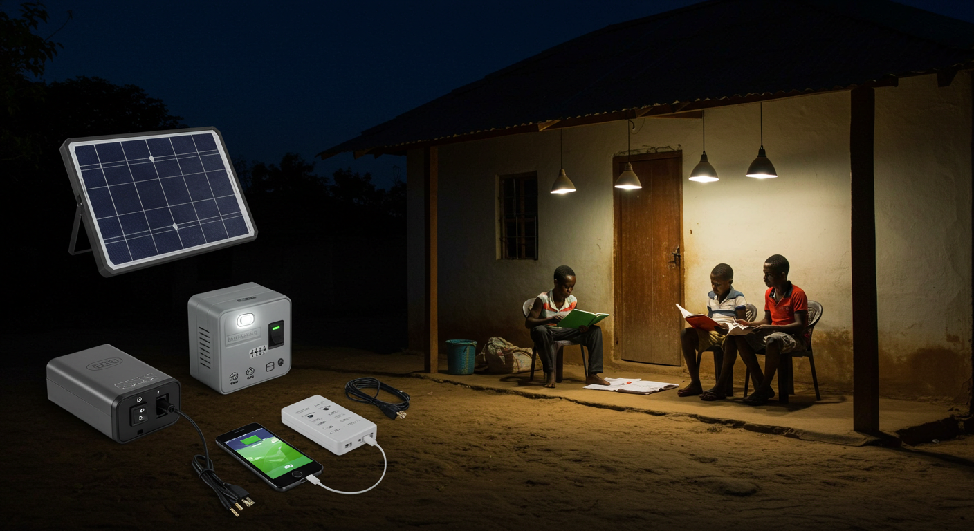 affordable solar lighting system