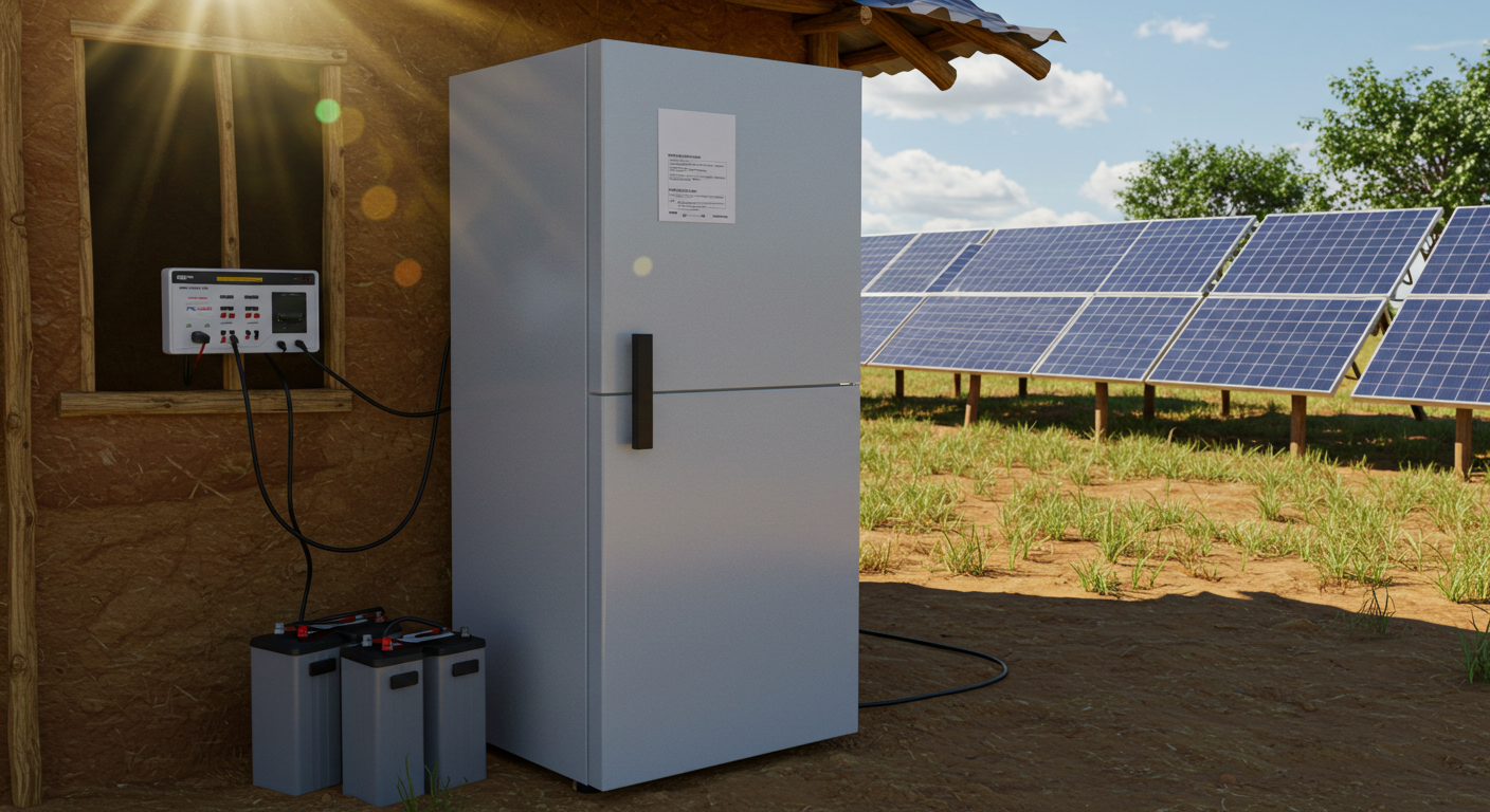 solar powered refrigerator