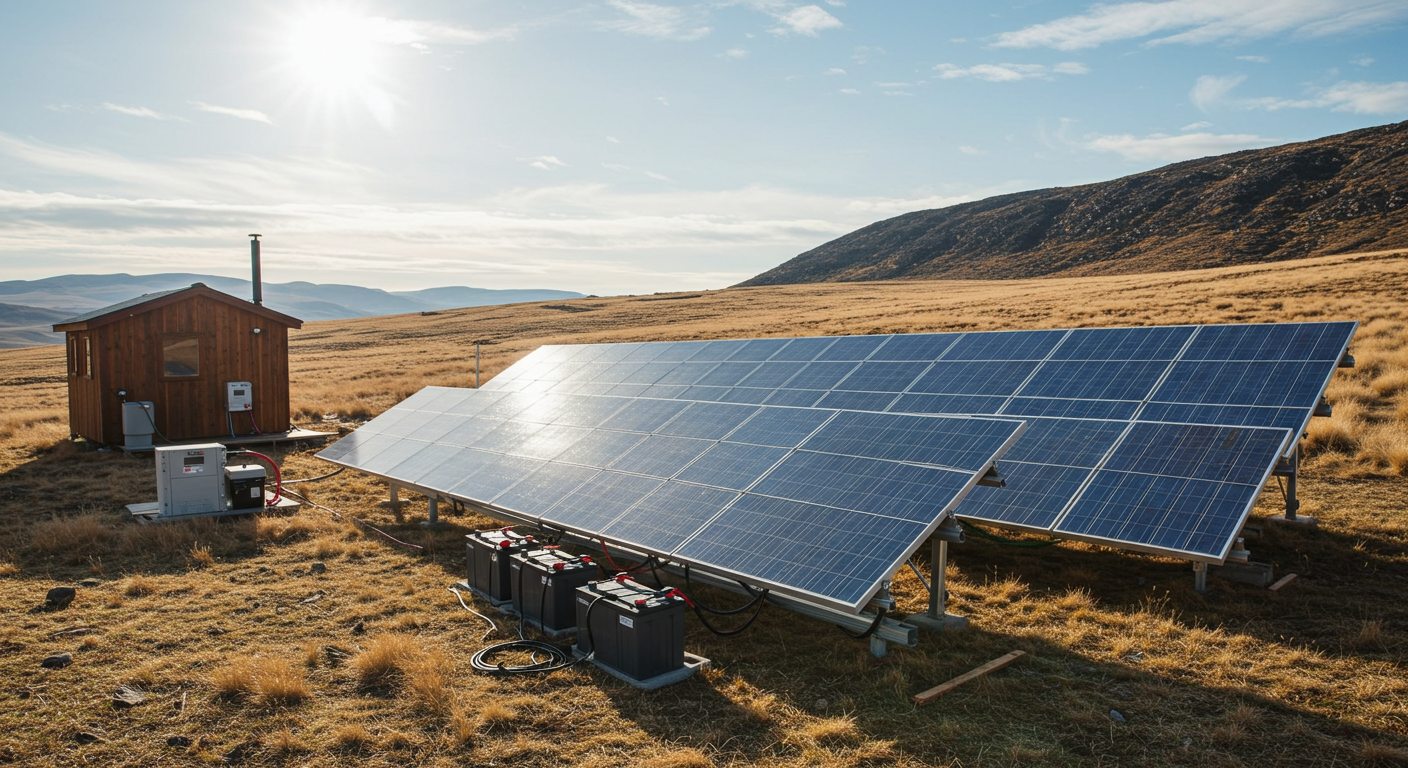 off grid solar energy system