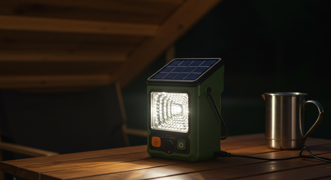 rechargeable solar lantern
